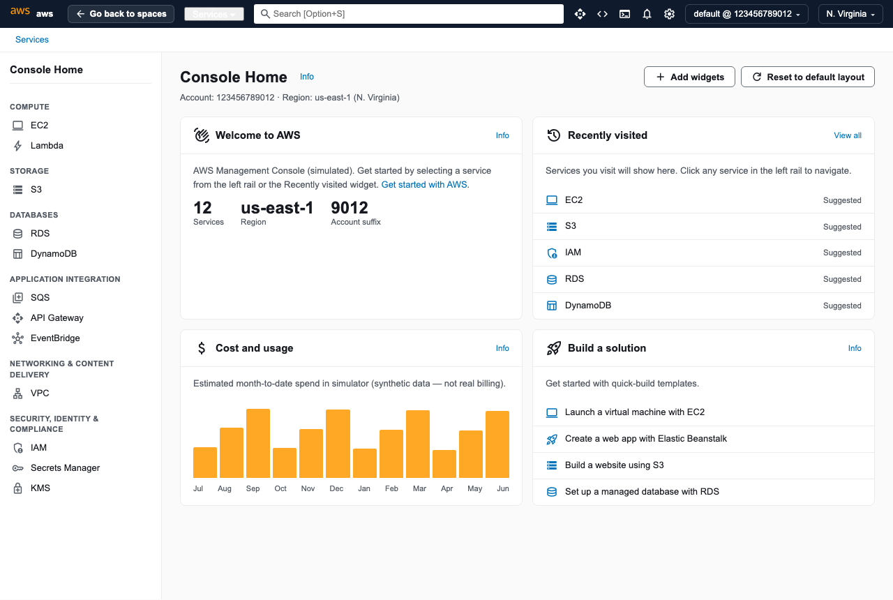 IAM & Policy Testing in the Vyomi console